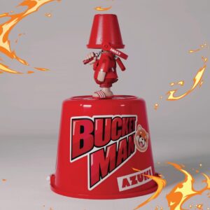 BUCKET MAN Art Toy (RED)
