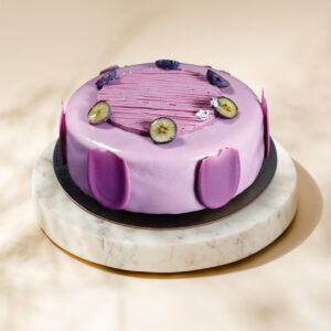 AIRSIDE Pâtisserie - Blueberry Chocoyo Mousse Cake (Available for self pick-up only)